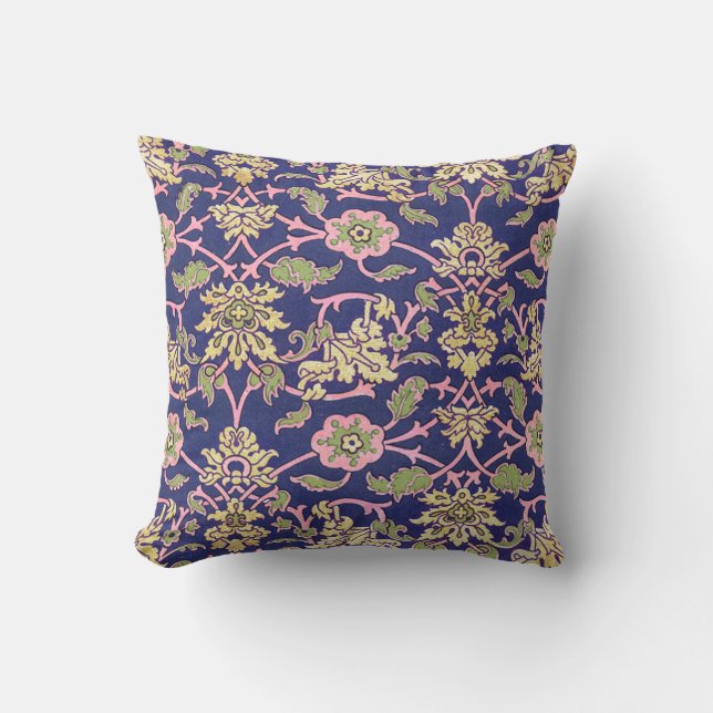 Coussin Carreau floral de conception exquise (Recto)