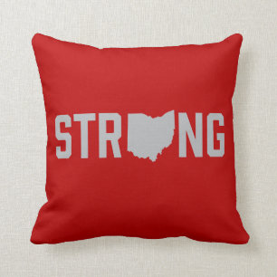Coussin Carreau fort d'état de l'Ohio