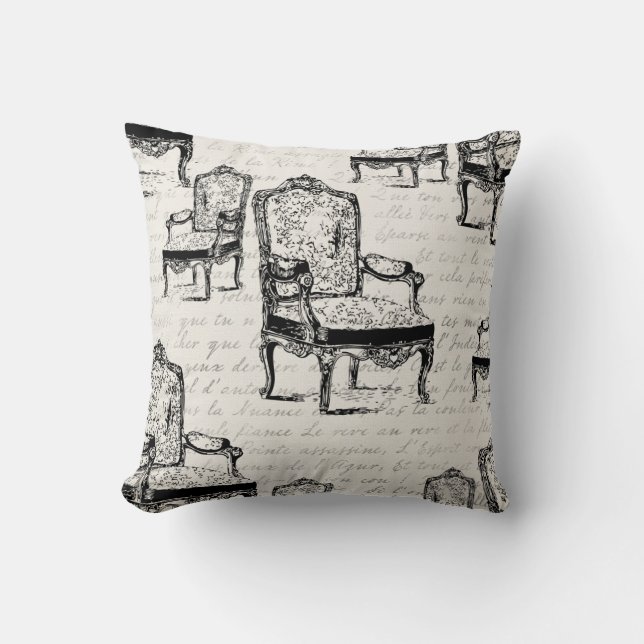 Coussin Carreau français royal (Recto)