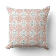 Carreau graphique casablanca en motif pastel rose