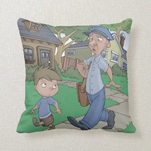 Coussin Carreau - le facteur