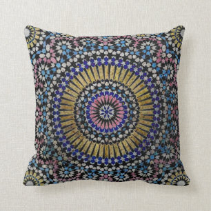 Coussin carreau moderne de zelliges