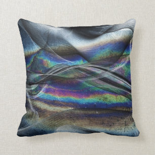 Coussin Carreau net abstrait de remous