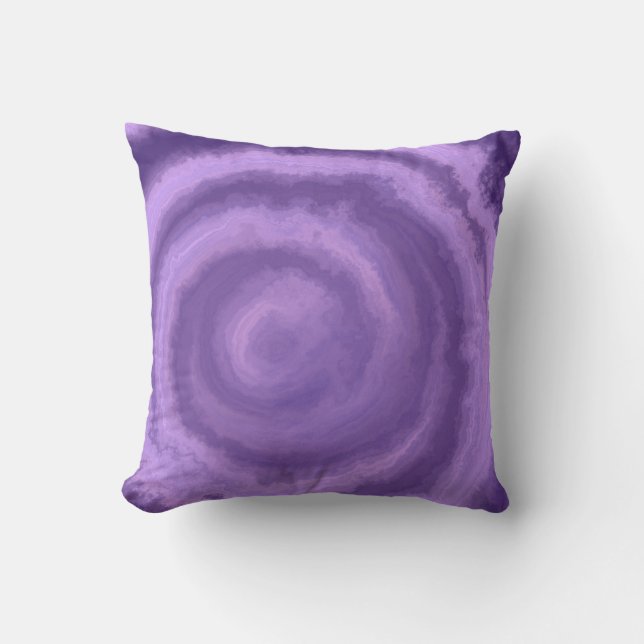 Coussin Carreau pourpre de remous (Recto)