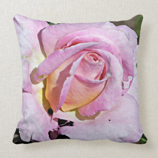 Coussin Carreau rose