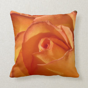 Coussin Carreau rose de belle orange