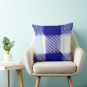 Coussin Carreaux Bleus (Chaise)