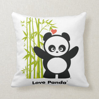 Coussin Carreaux de Panda® d'amour