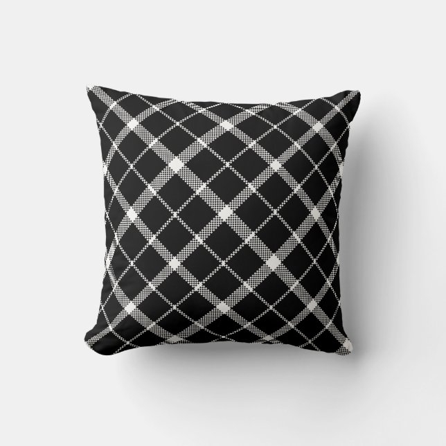 Coussin Carreaux noirs (Recto)