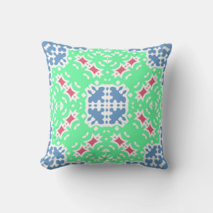 Coussin Carreaux ornés d'antiquité talavera mexico. Ensemb