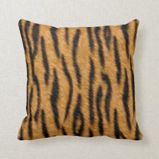 Coussin Carreaux réalistes de poster de animal de tigre