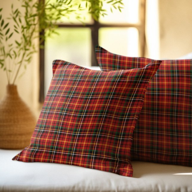 Coussin Carreaux Rouges (Créateur téléchargé)