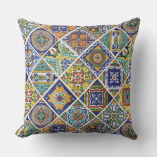 Coussin Carreaux Talavera