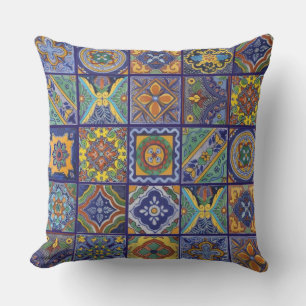 Coussin Carreaux Talavera