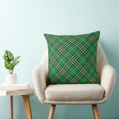 Coussin Carreaux Verts (Chaise)