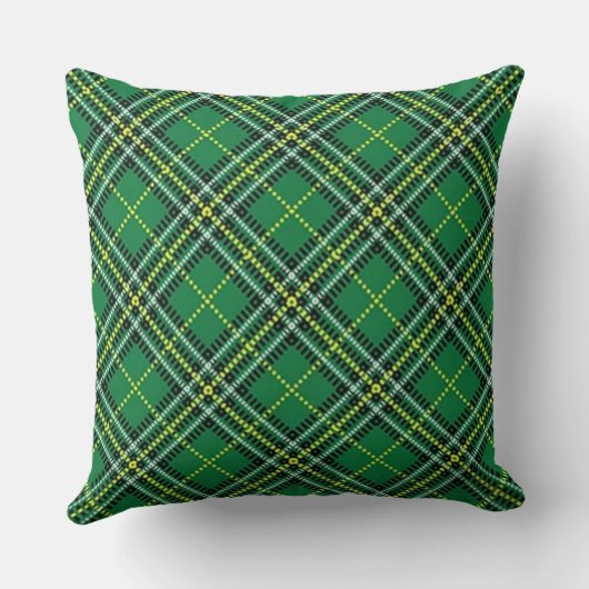 Coussin Carreaux Verts (Verso)