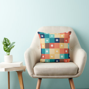 Coussin Carrés Rétro