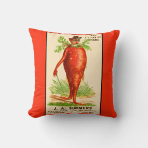 Coussin carrot man Victorian
