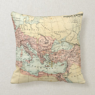 Coussin Carte antique de l'empire romain