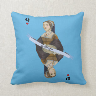 Coussin Carte Catherine Howard