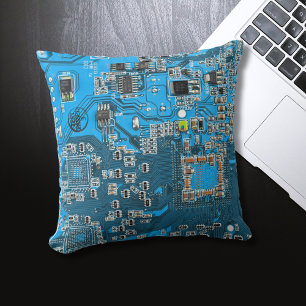 Coussin Carte circuit bleu circuit imprimé à circuit impri