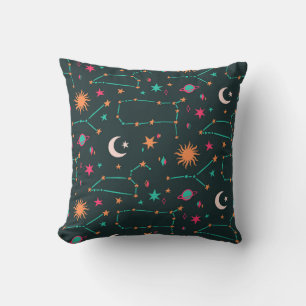 Coussin Carte des étoiles célestes