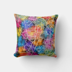 Coussin Carte du Mexique de Ciudad Juárez