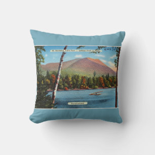 Coussin Carte postale vintage Katahdin