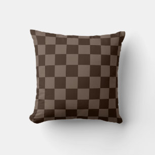 Coussin Carton Brown foncé et incy