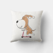 Coussin Cartoon Drôle Chien Chien Chien Chien Chien Puppy  (Verso)