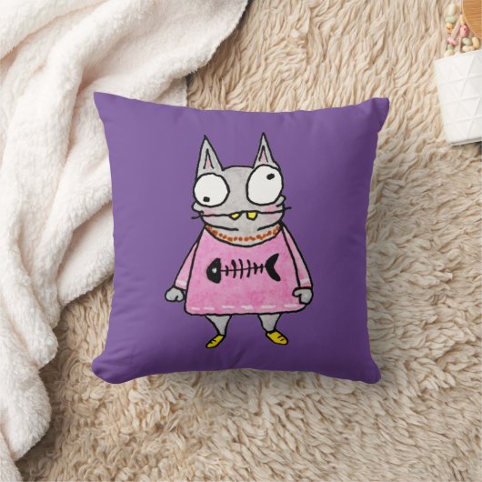 Coussin Cartoon Kitten (Couverture)