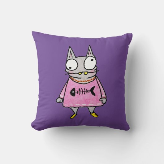 Coussin Cartoon Kitten (Recto)