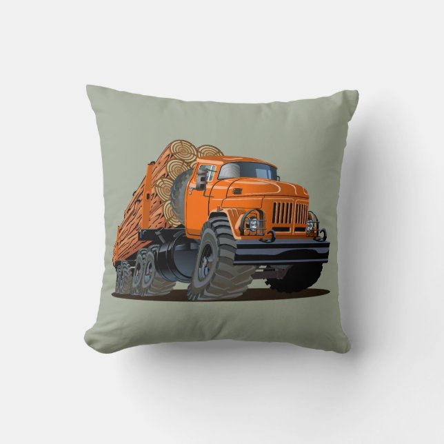 Coussin Cartoon truck (Recto)