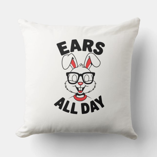 Coussin CartoonOreillesTousJours (Recto)