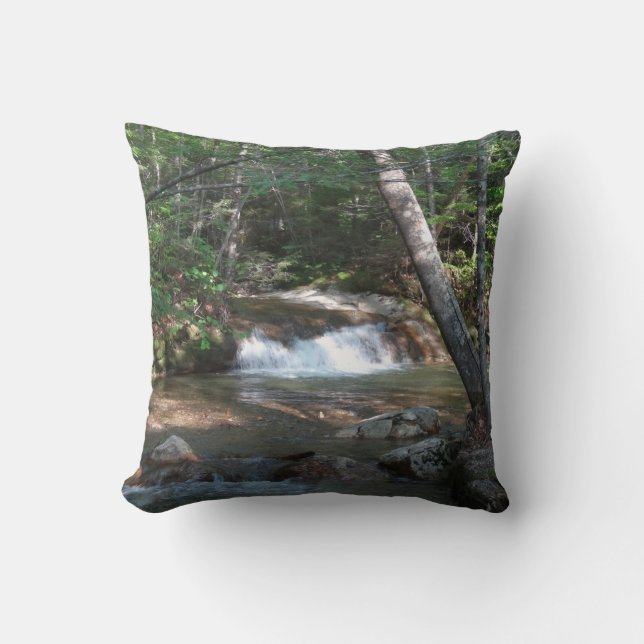 Coussin Cascade de la rivière Pemigewasset II (Recto)