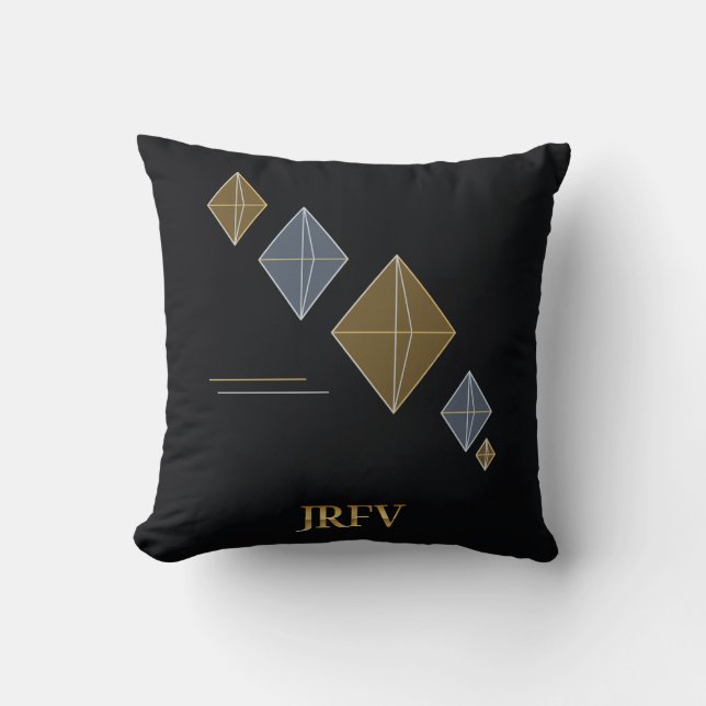 Coussin Cascade de prisme JRFV (Recto)