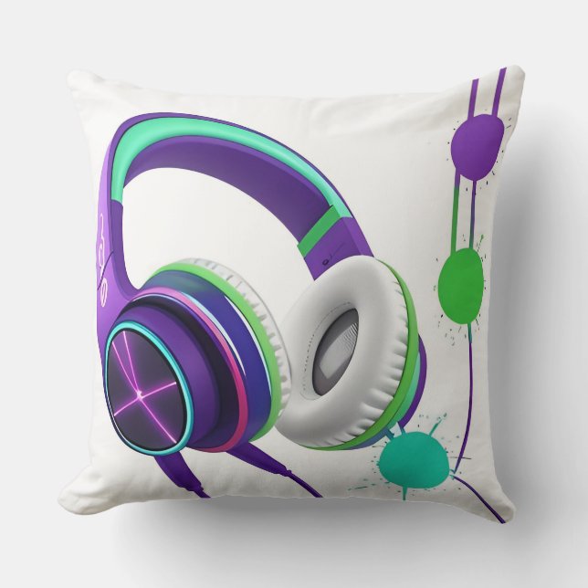 Coussin Casque audio vibrant à circonférence (Recto)