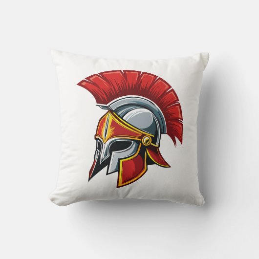 Coussin Casque corinthien de la Grèce antique (Recto)