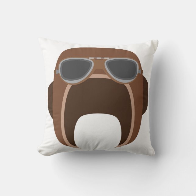 Coussin Casque de pilote (Recto)