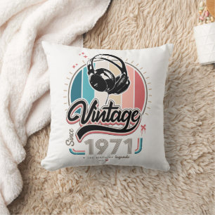 Coussin Casques vintages depuis 1971
