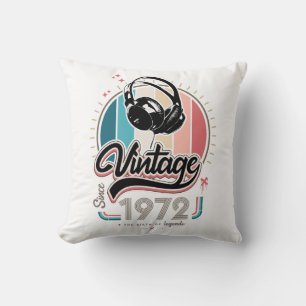 Coussin Casques vintages depuis 1972