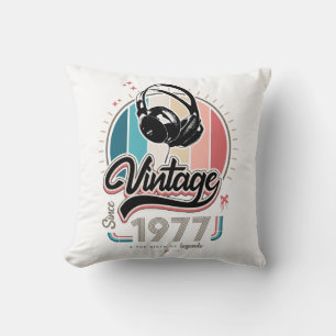 Coussin Casques vintages depuis 1977