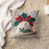 Coussin Casquette bébé 3D détaillé, Holly, subtil "Mama" (Couverture)