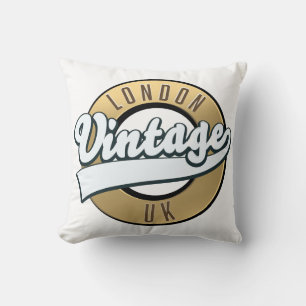 Coussin Casquette de camionneur de Londres Vintage Royaume