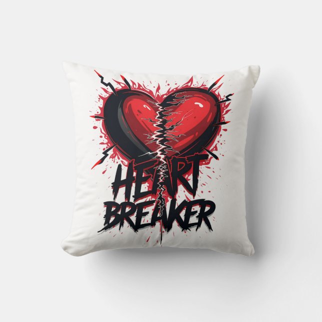 Coussin Casse-cœur pour la Saint-Valentin (Recto)