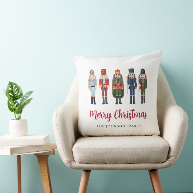 Coussin Casse-Noisette Mignon Joyeux Noël  (Chaise)