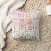 Coussin Casse-noisette Whimsical Pastel Rose Ballet de Noë (Couverture)
