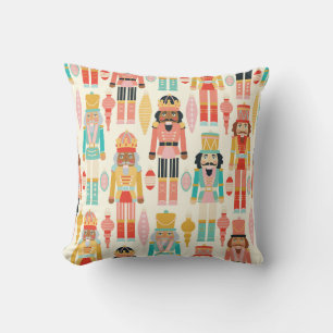 Coussin Casse-noix Soldats et ornements Motif sans couture