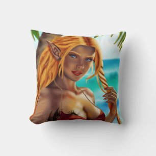 Coussin Cassja à la plage