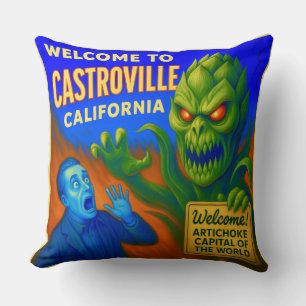 COUSSIN CASTROVILLE, CALIFORNIE 20X20 POUCE D'ÉCLAIRAGE.